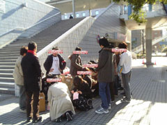 みんなで配布準備 -03-